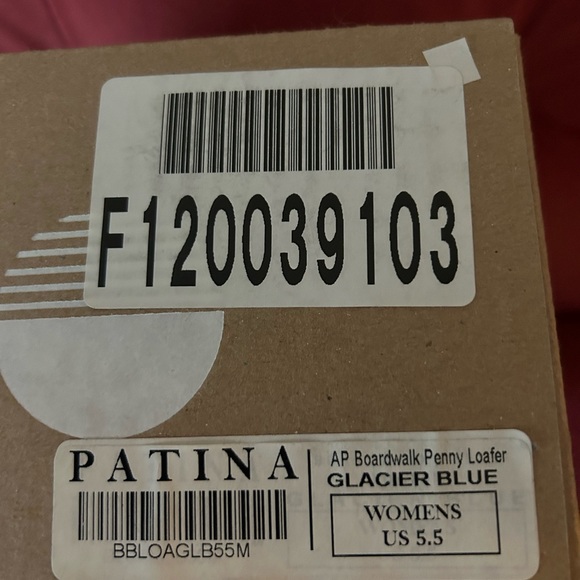 FANTASTIC YACHT SHOES WOMEN 5.5 SKY BLUE LEATHER PENNY LOAFERS HANDMADE NIB - Picture 5 of 6